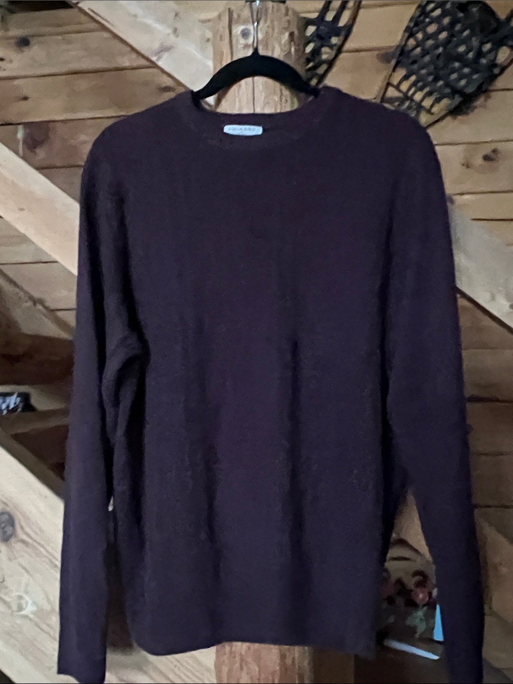 Dockers Crew Neck Sweater Maroon Mens Large